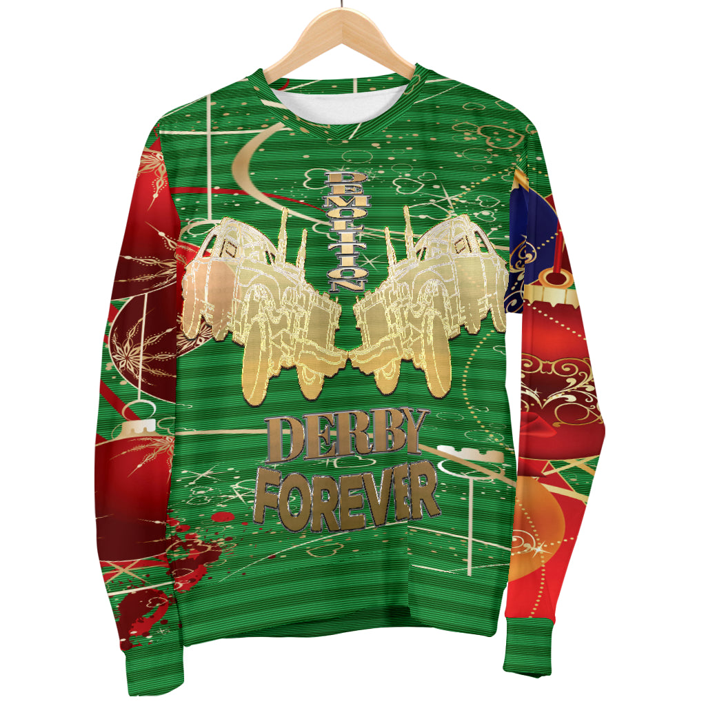 Demolition Derby Ugly Men's Sweater