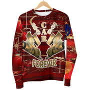 Sprint Car Racing Ugly Men's Sweater