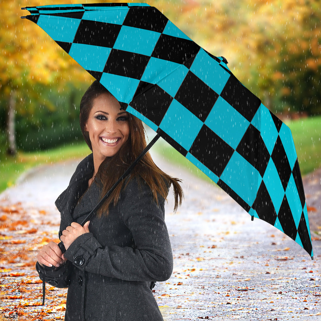 Racing Checkered Flag Umbrella