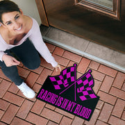 Racing Shaped Door Mats