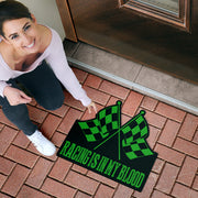 Racing Shaped Door Mats