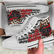 Dirt Track Racing Late Model High Top Shoes