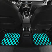 Racing Checkered Flag Car Mats