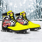 Drag Racing All-Season Boots yellow