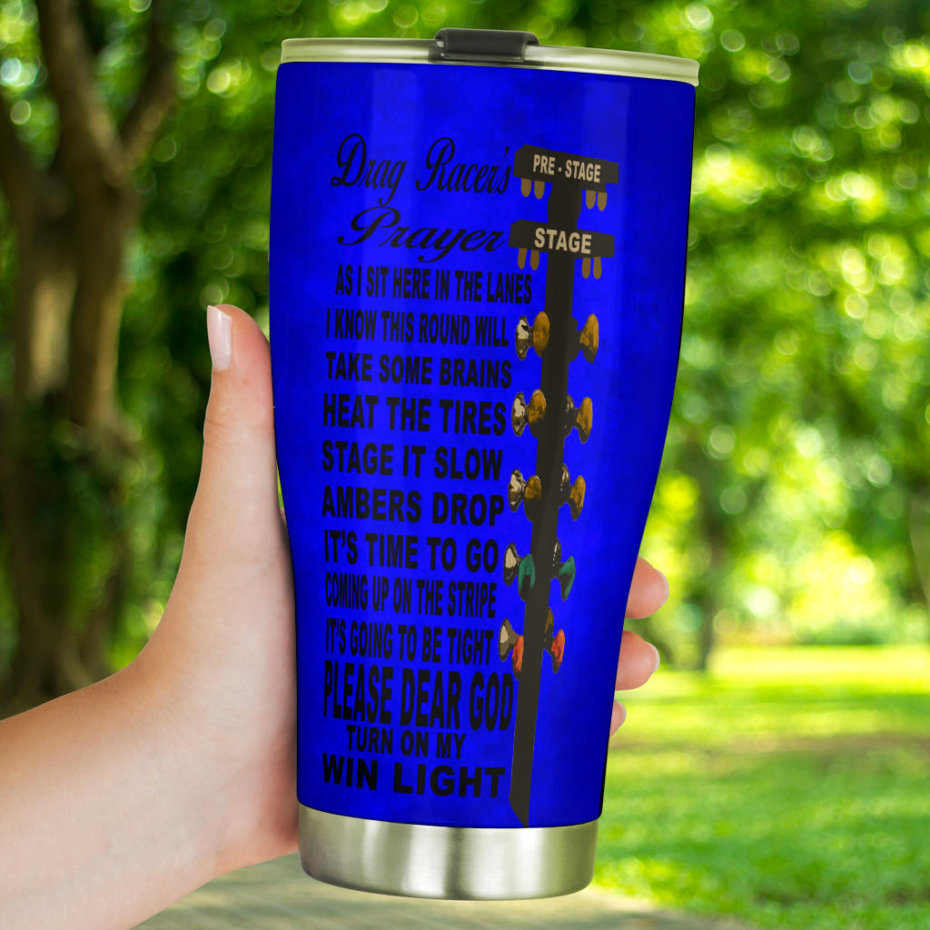 Drag Racer's Prayer Tumbler