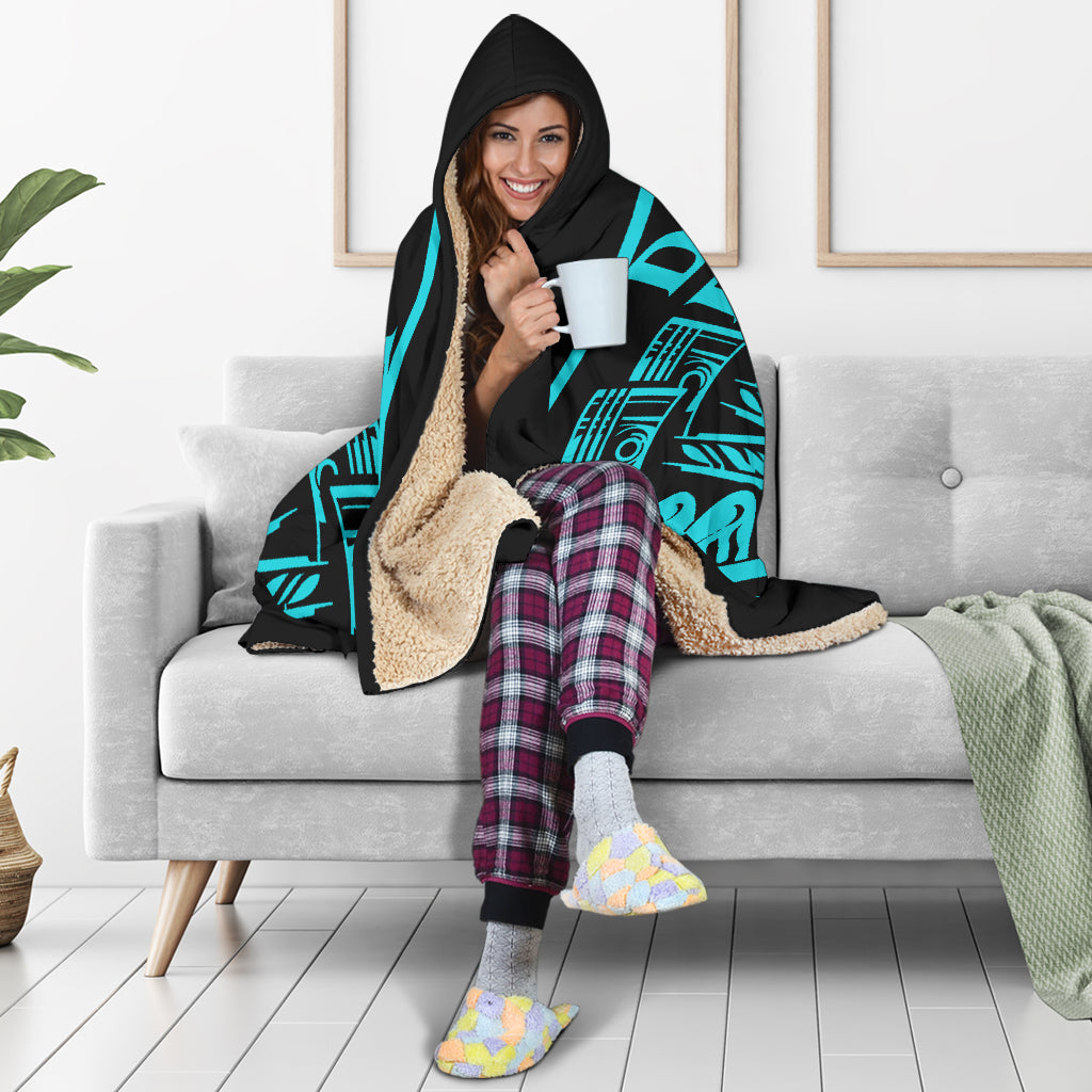 Drag Racing Forever Hooded Blanket