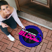 Racing Is In My Blood Custom Shaped Door Mat