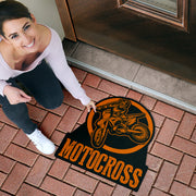 Custom Shaped Motocross Door Mat