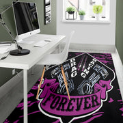Drag Racing Forever Rug