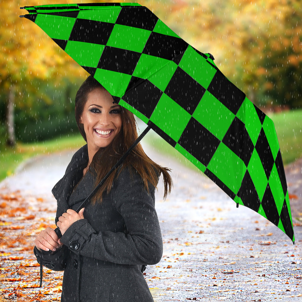 Racing Checkered Flag Umbrella