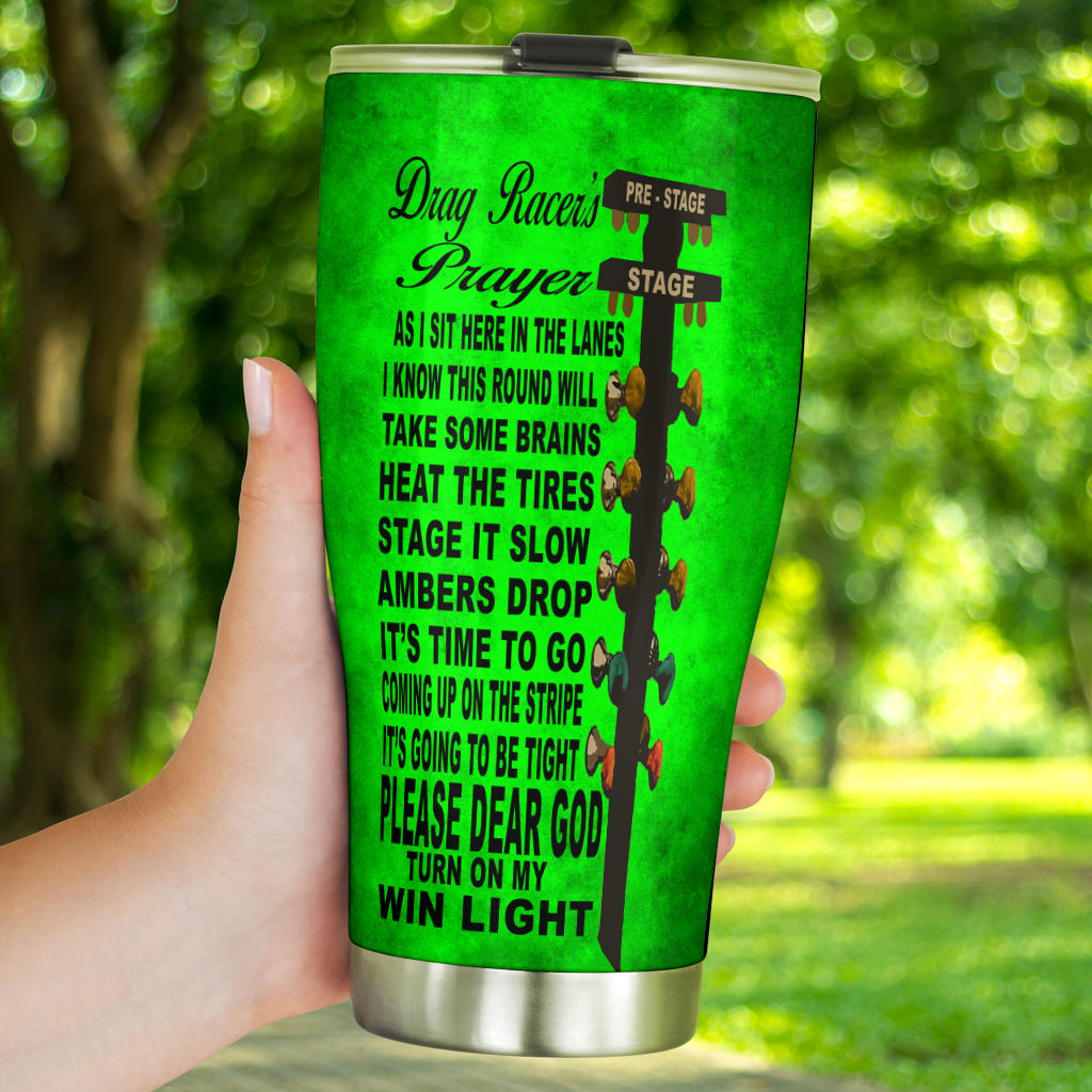 Drag Racer's Prayer Tumbler