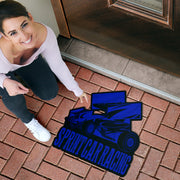 Custom shaped sprint car door mat