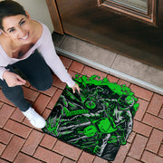 Custom Shaped Motocross Door Mat