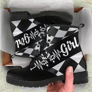 Racing Girl Heartbeat Boots