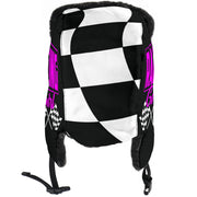 Racing Girl Checkered Trapper Hat