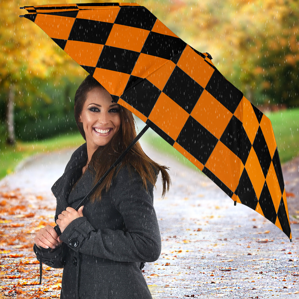 Racing Checkered Flag Umbrella