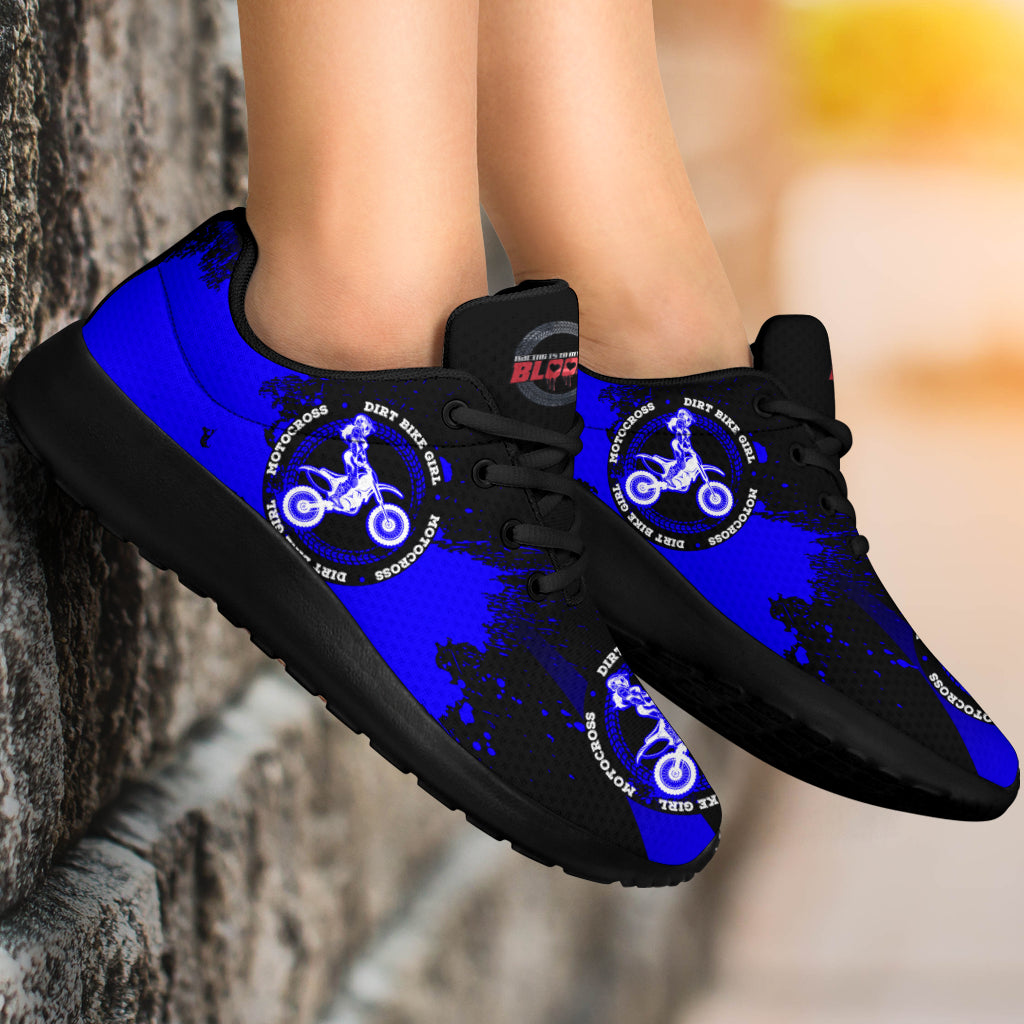 Dirt Bike Girl Sneakers