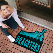 Custom Shaped Dragster Door Mat