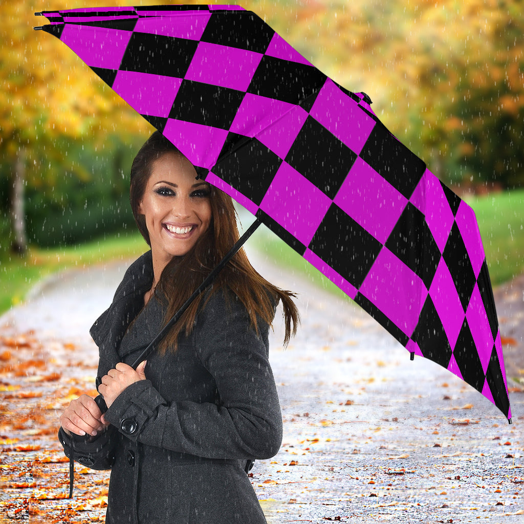 Racing Checkered Flag Umbrella