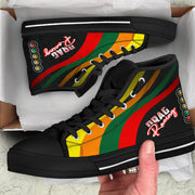 Drag Racing Lights High Top Shoes