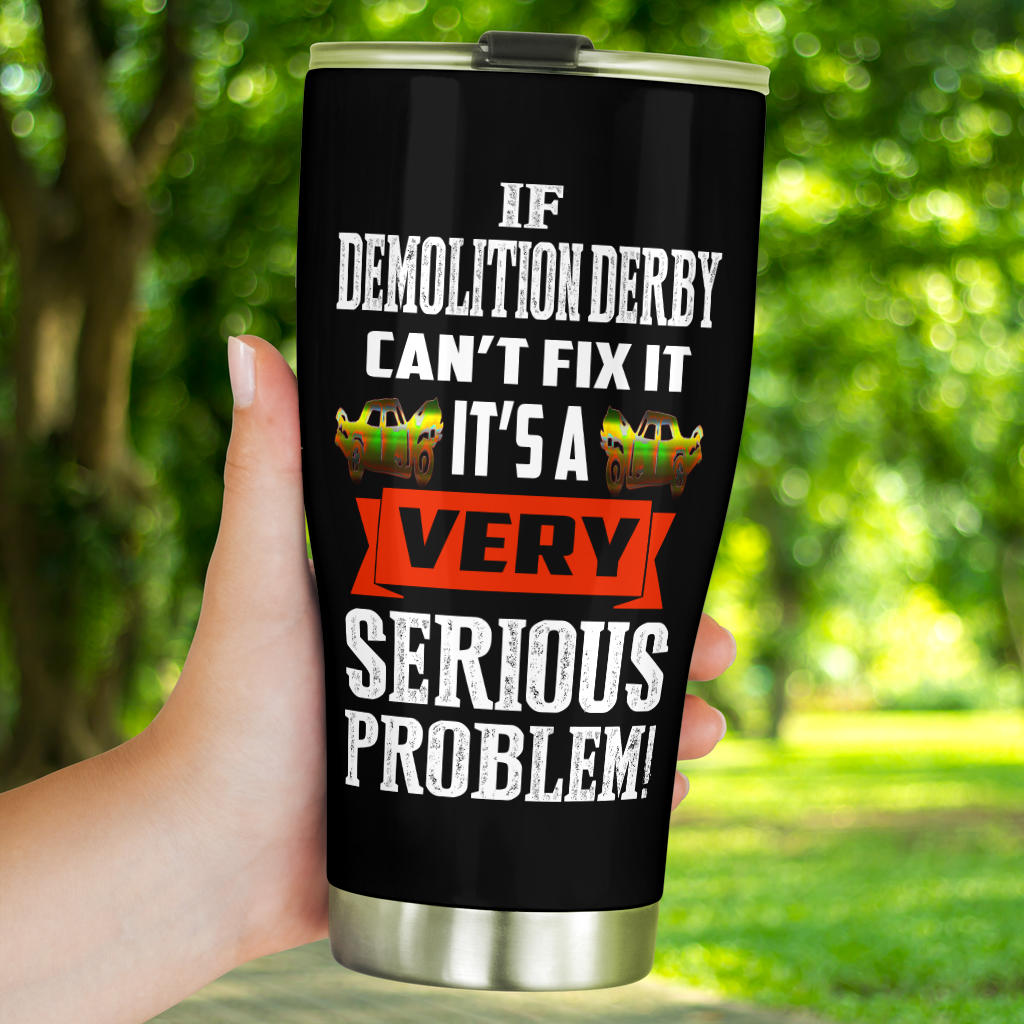 Demolition Derby Tumbler