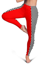 Racing Checkered Flag Leggings