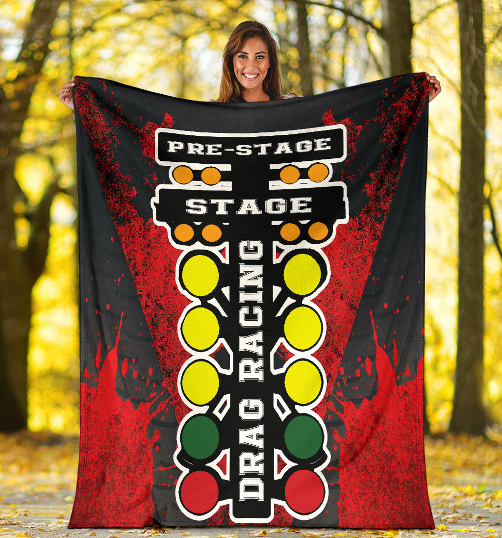 Drag Racing Blanket