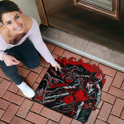 Custom Shaped Motocross Door Mat
