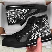 Racing High Top Shoes grey