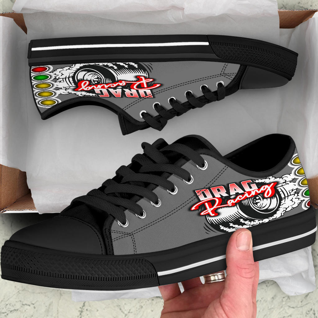 Drag Racing Low Top Shoes