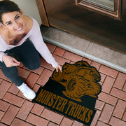 Custom Shaped Monster Trucks Door Mat
