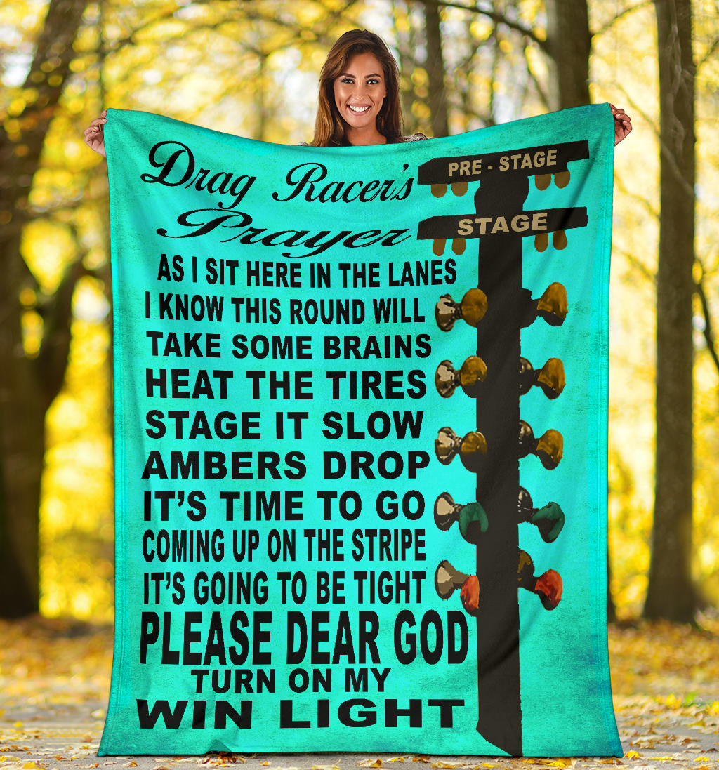 Drag Racer's Prayer Blanket