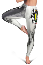 Drag Racing Burning Rubber Leggings