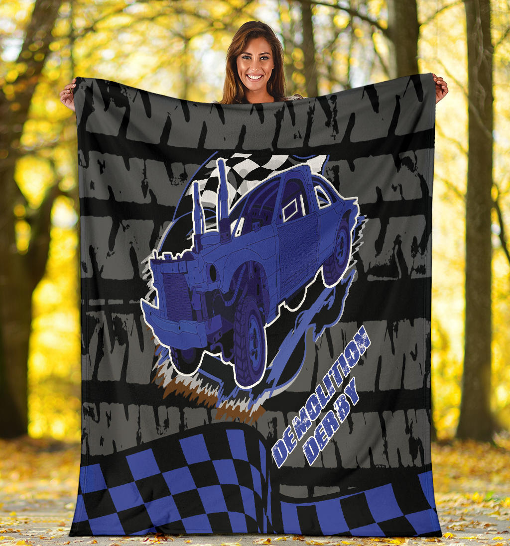 Demolition Derby Blanket