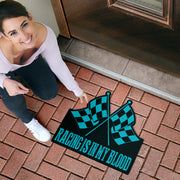 Racing Shaped Door Mats
