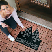 Racing Shaped Door Mats