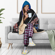 Drag Racing Forever USA Hooded Blanket