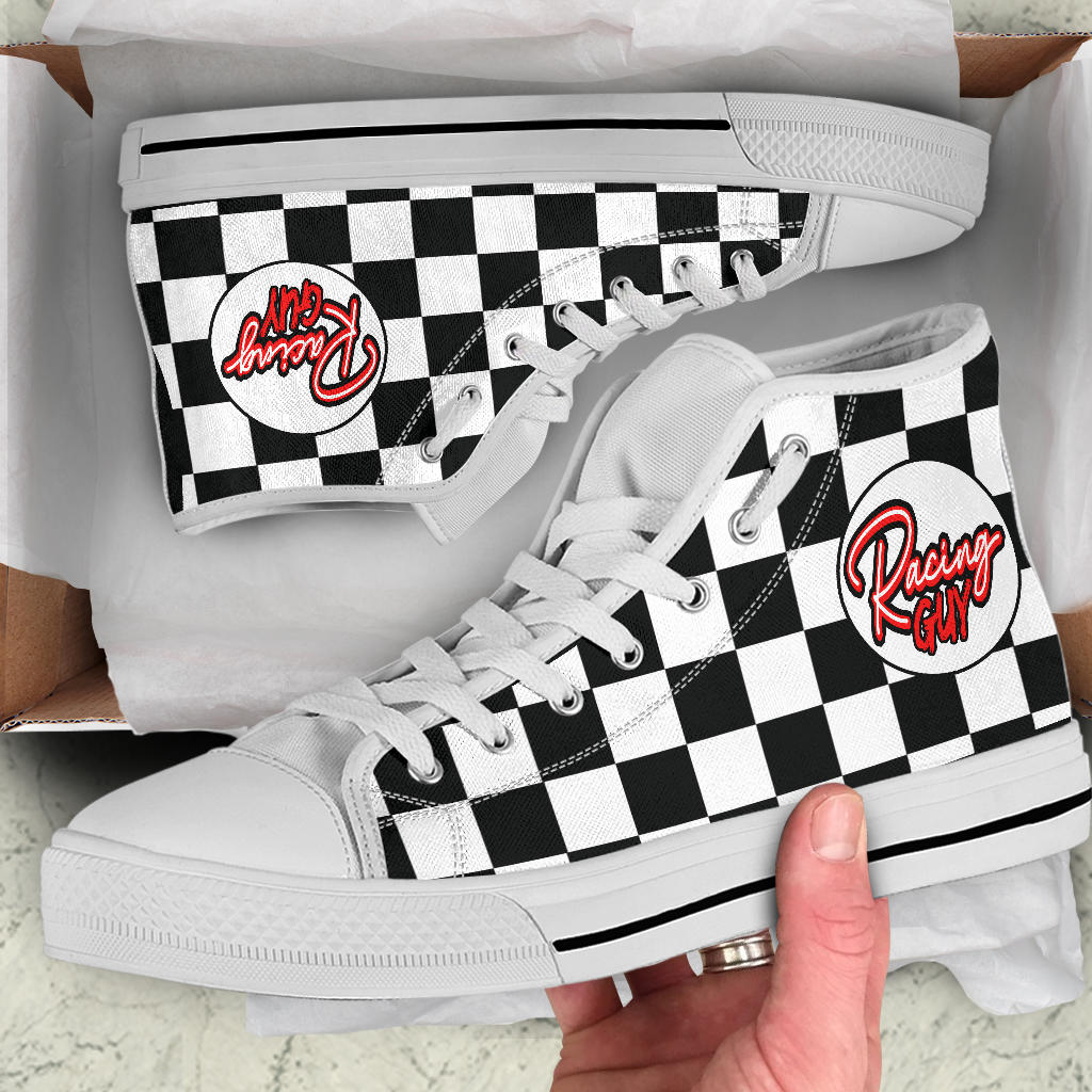 Racing Guy High Top Shoes