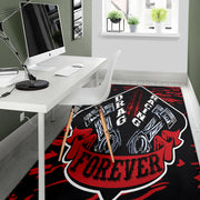 Drag Racing Forever Rug