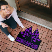 Racing Shaped Door Mats