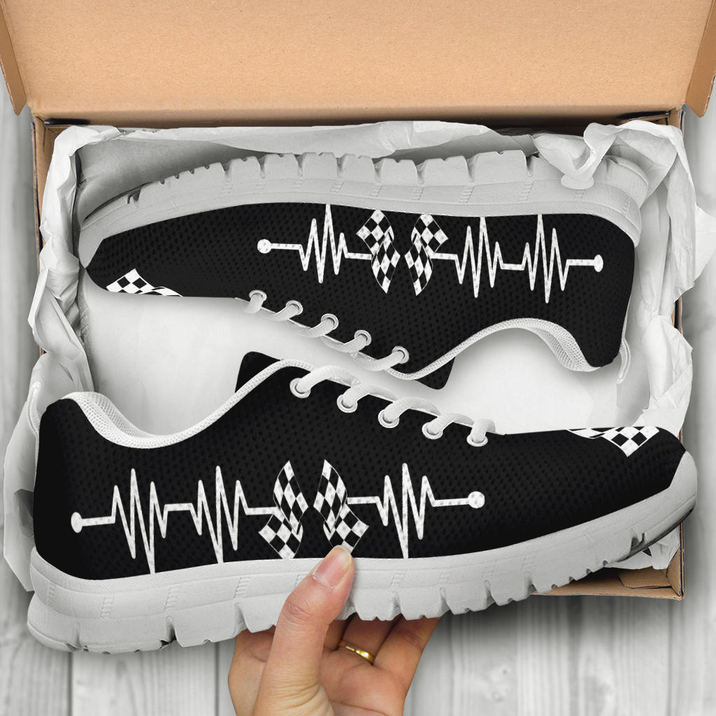 Racing Heartbeat Running Sneakers