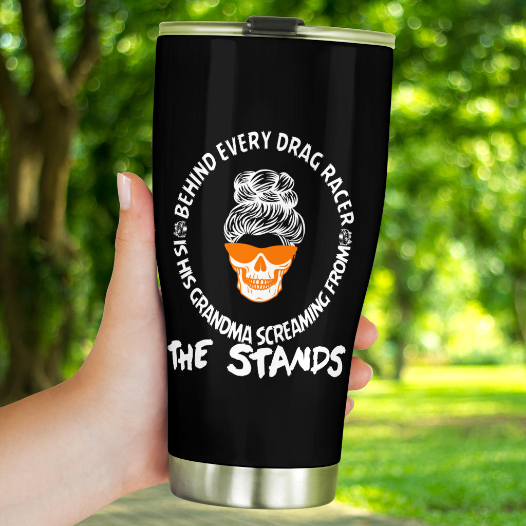 Drag Racing Grandma Tumbler