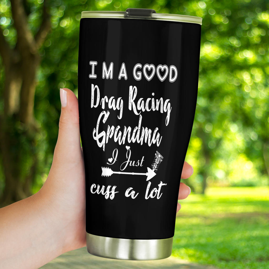 Drag racing tumbler