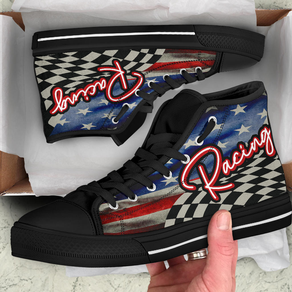 USA Racing High Top Shoes