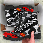 Racing Auntie Heartbeat Boots