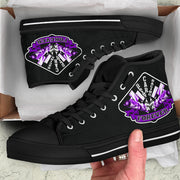 Sprint Car Racing High Top Shoes
