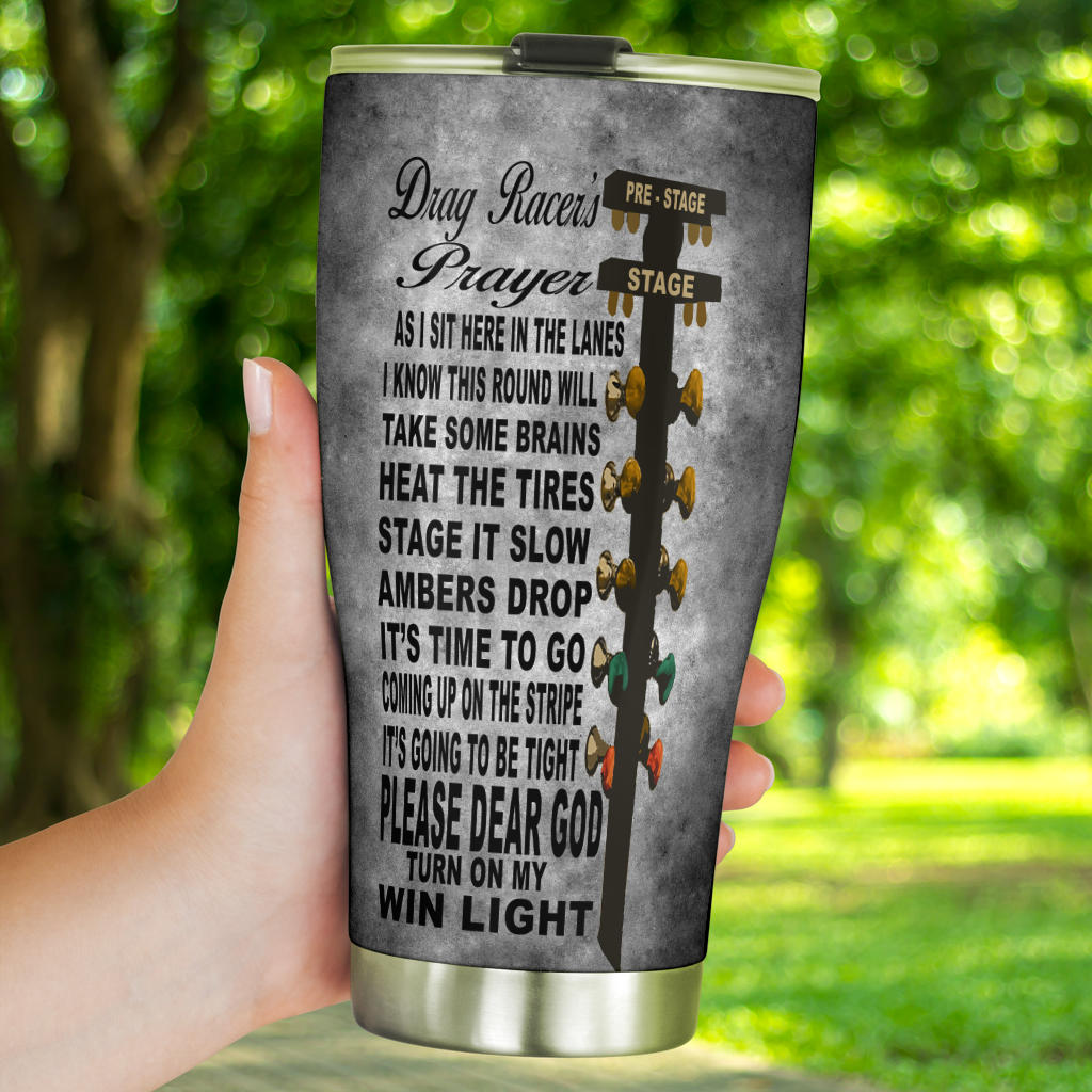 Drag Racer's Prayer Tumbler