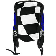 Racing Wife Checkered Trapper Hat