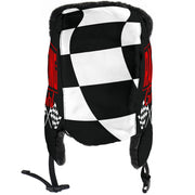 Racing Girl Checkered Trapper Hat