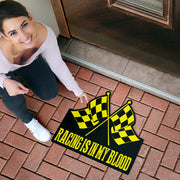 Racing Shaped Door Mats